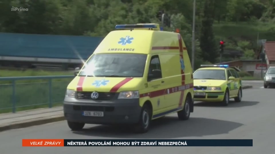 29.7. 2018 VELKÉ ZPRÁVY: NĚKTERÁ POVOLÁNÍ MOHOU BÝT ZDRAVÍ NEBEZPEČNÁ